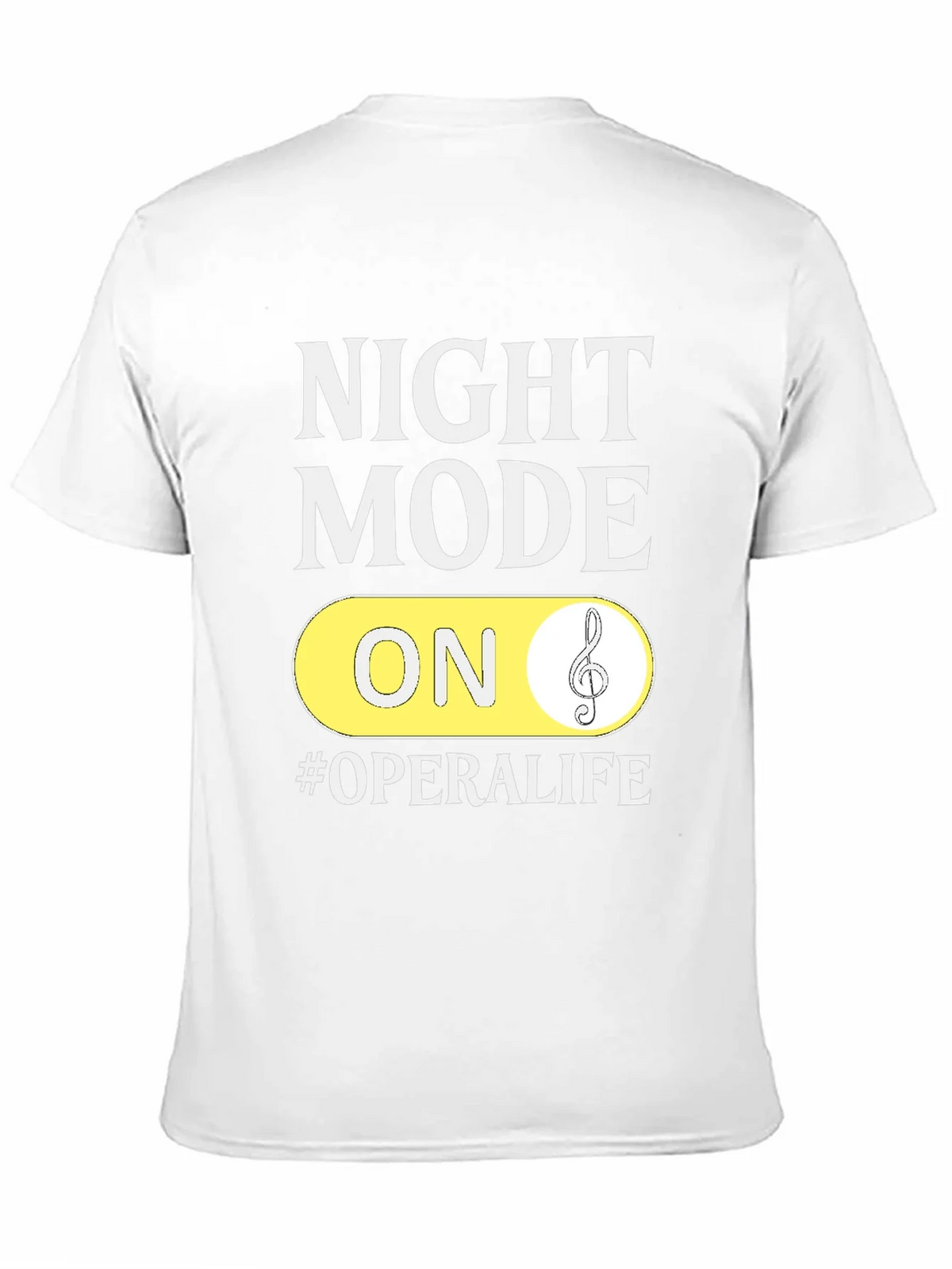 Night Mode On #OperaLife Black T-Shirt product image 10