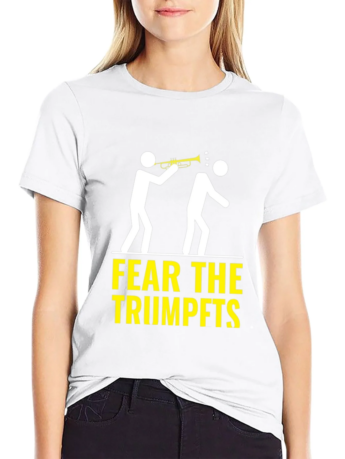 Fear the Trumpets T-Shirt Funny Music Humor product image 8