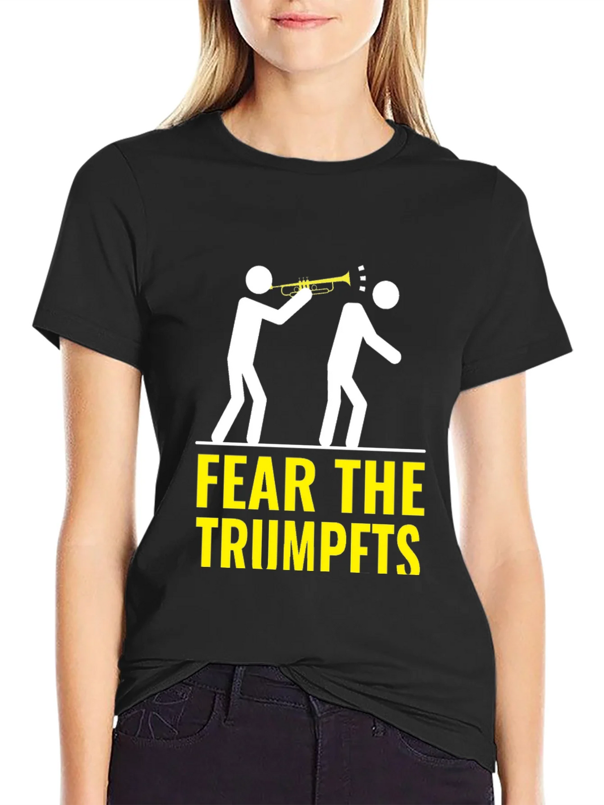 Fear the Trumpets T-Shirt Funny Music Humor product image 2