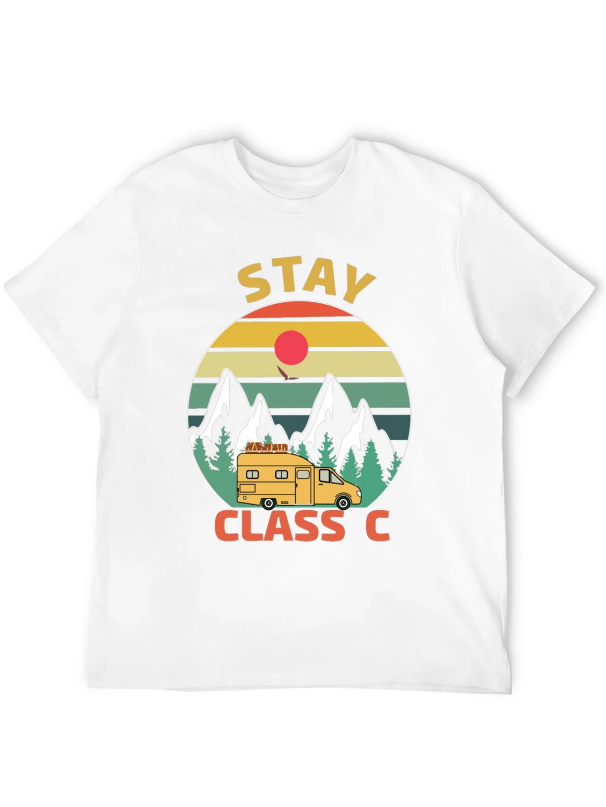 Stay Class C Camping T-Shirt - Mountain Adventure product image 11