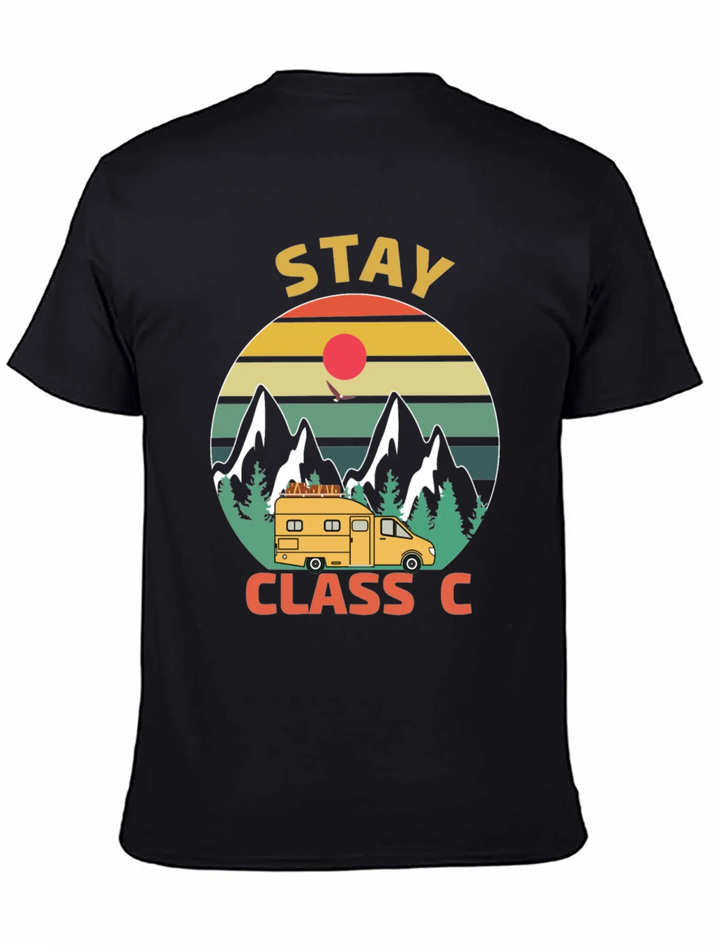 Stay Class C Camping T-Shirt - Mountain Adventure product image 4