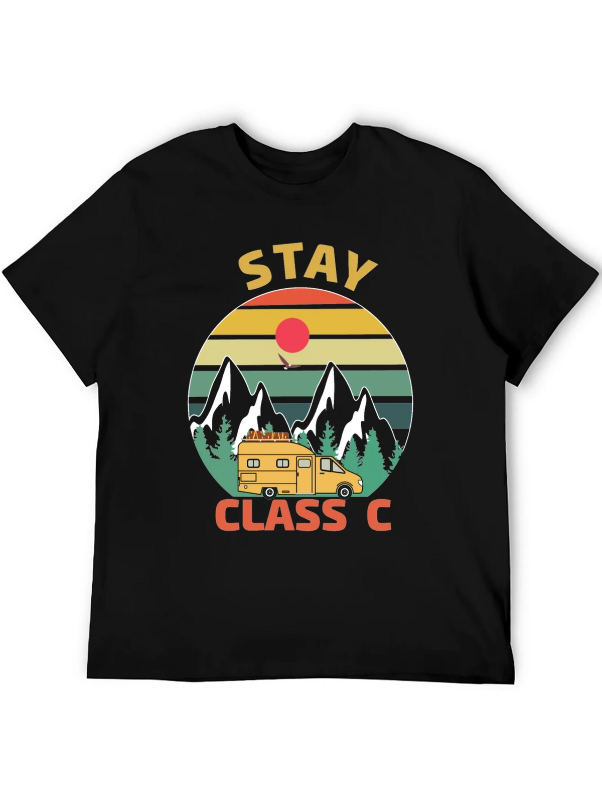 Stay Class C Camping T-Shirt - Mountain Adventure product image 5