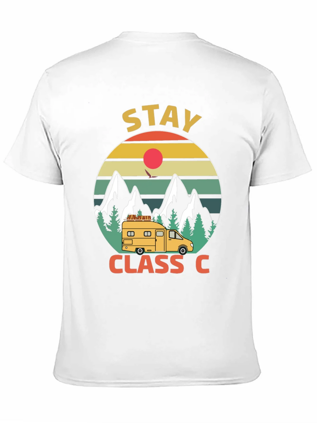Stay Class C Camping T-Shirt - Mountain Adventure product image 10