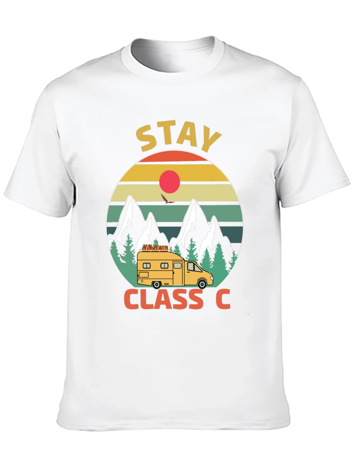 Stay Class C Camping T-Shirt - Mountain Adventure product image 9