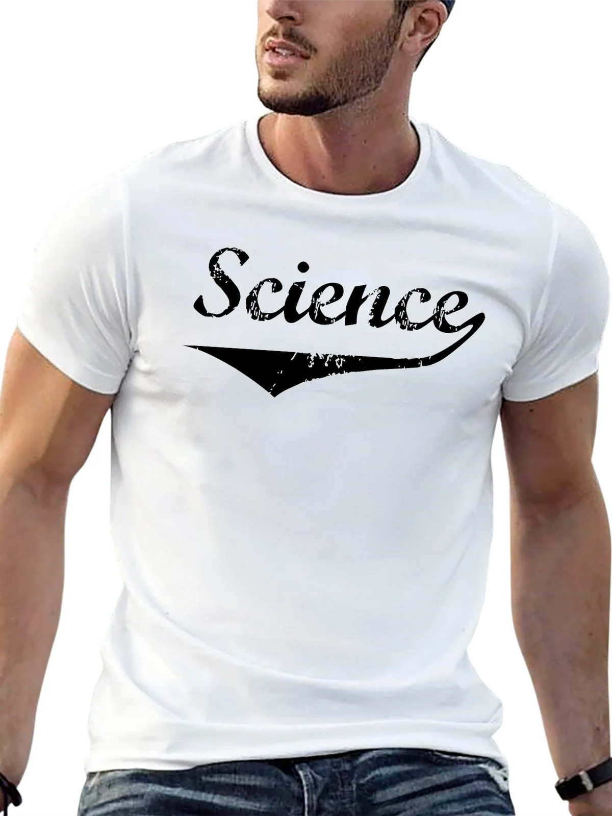 Science Graphic Tee - Cool Black T-Shirt product image 12
