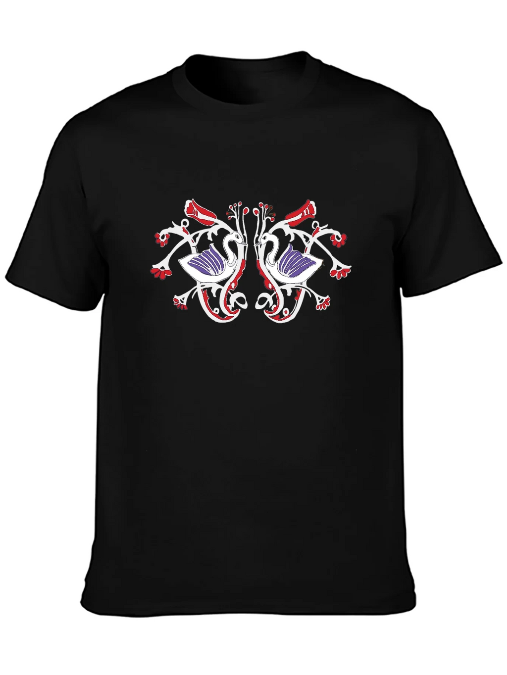 Swan Design T-Shirt product image 1