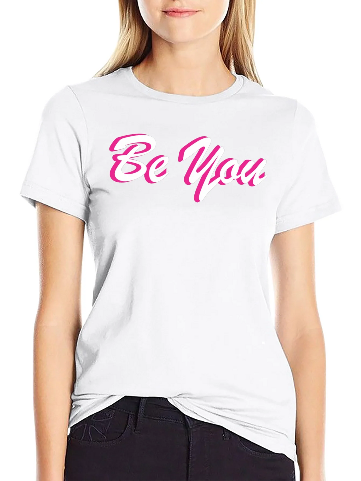 Be You Stylish Black Graphic Tee product image 8