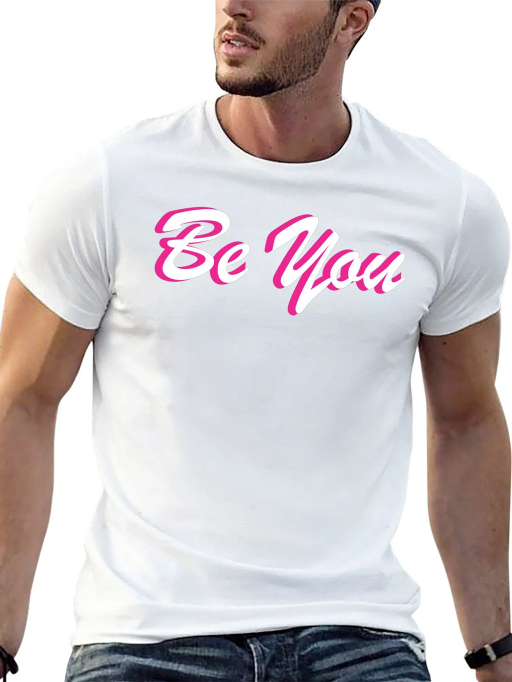 Be You Stylish Black Graphic Tee product image 12