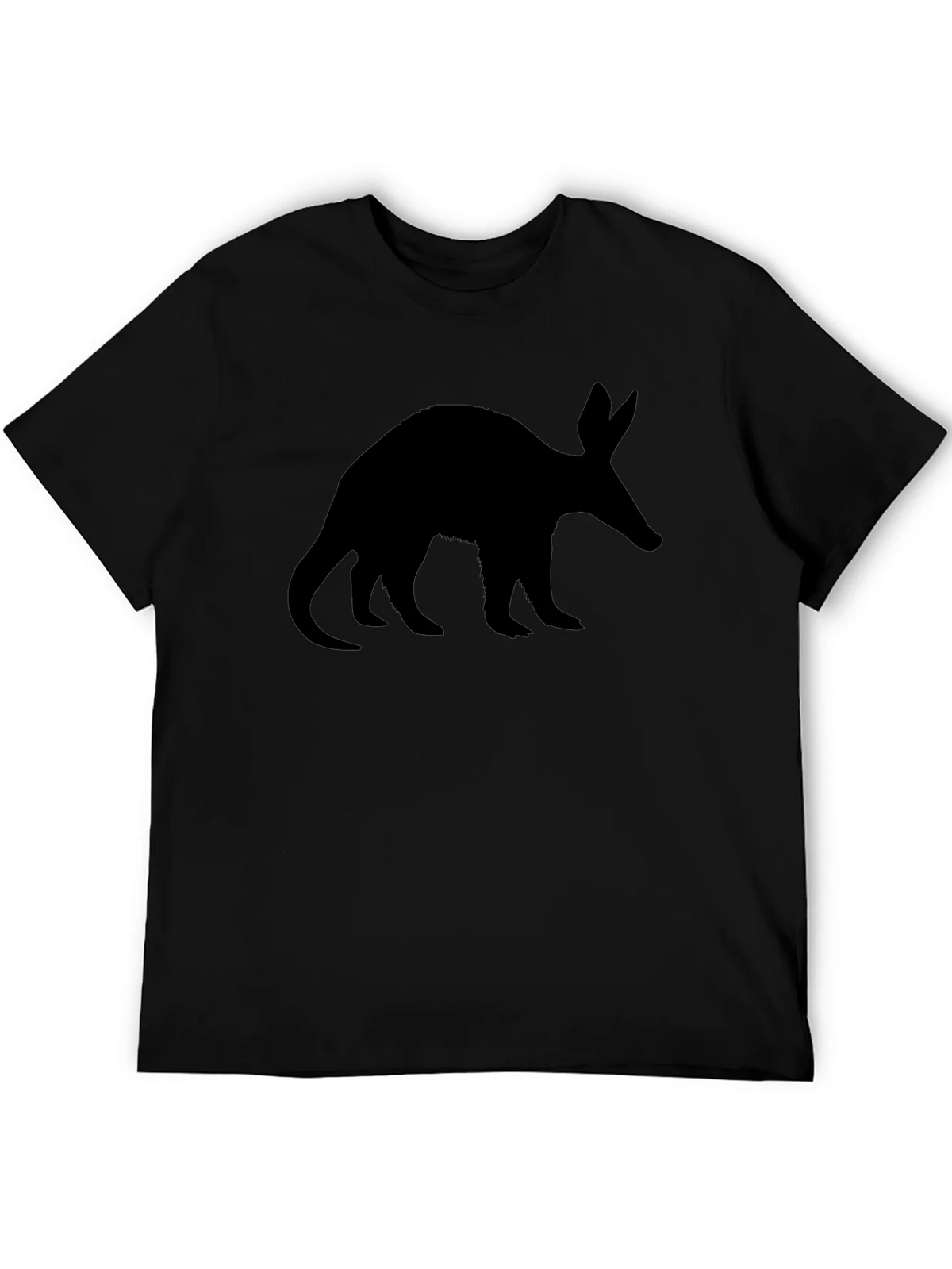 Aardvark Silhouette Tee - Black Cotton Casual Wear product image 5