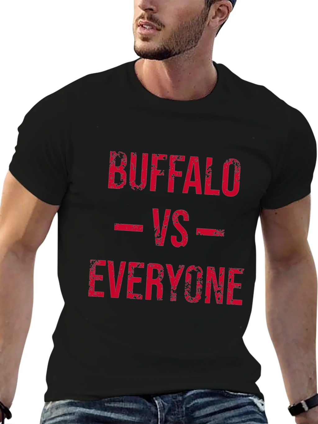 Buffalo VS Everyone Graphic T-Shirt product image 6