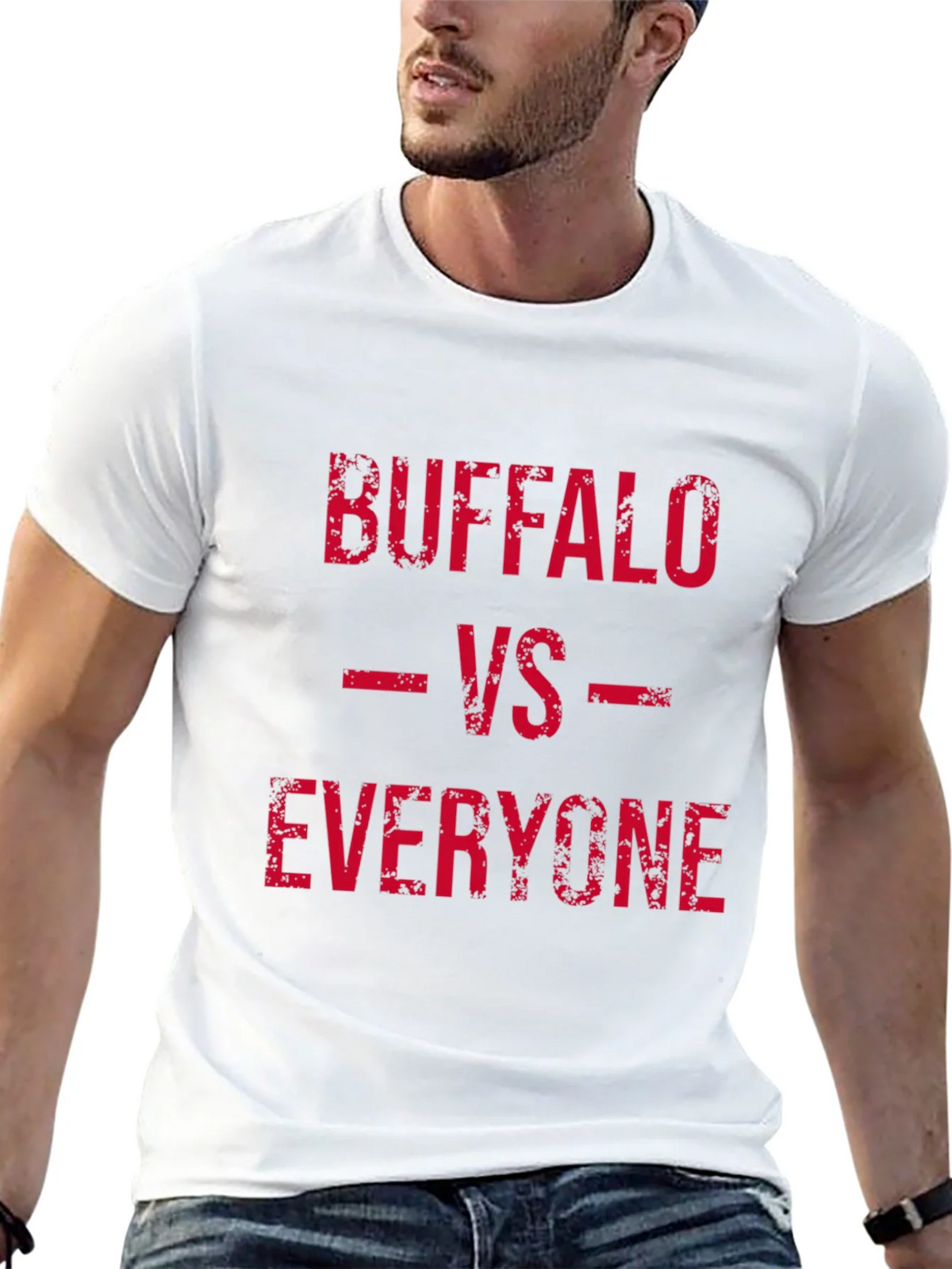 Buffalo VS Everyone Graphic T-Shirt product image 12