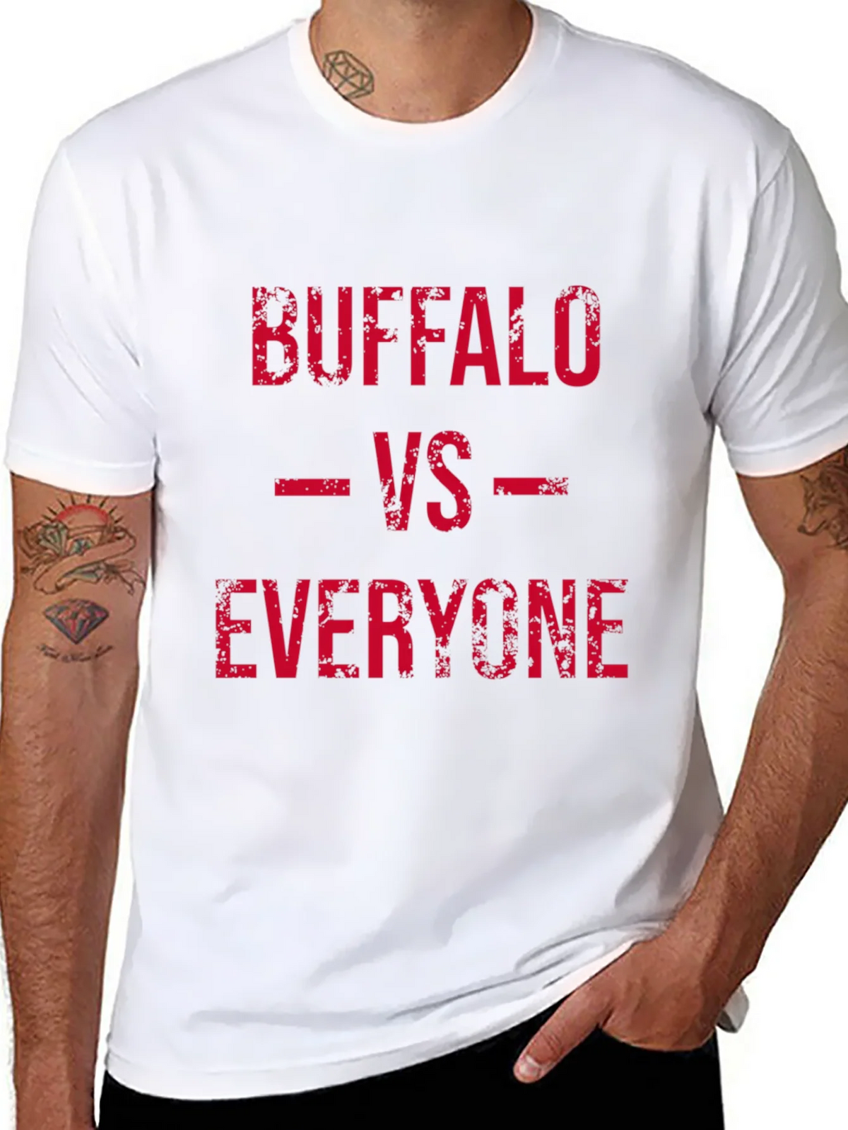 Buffalo VS Everyone Graphic T-Shirt product image 7