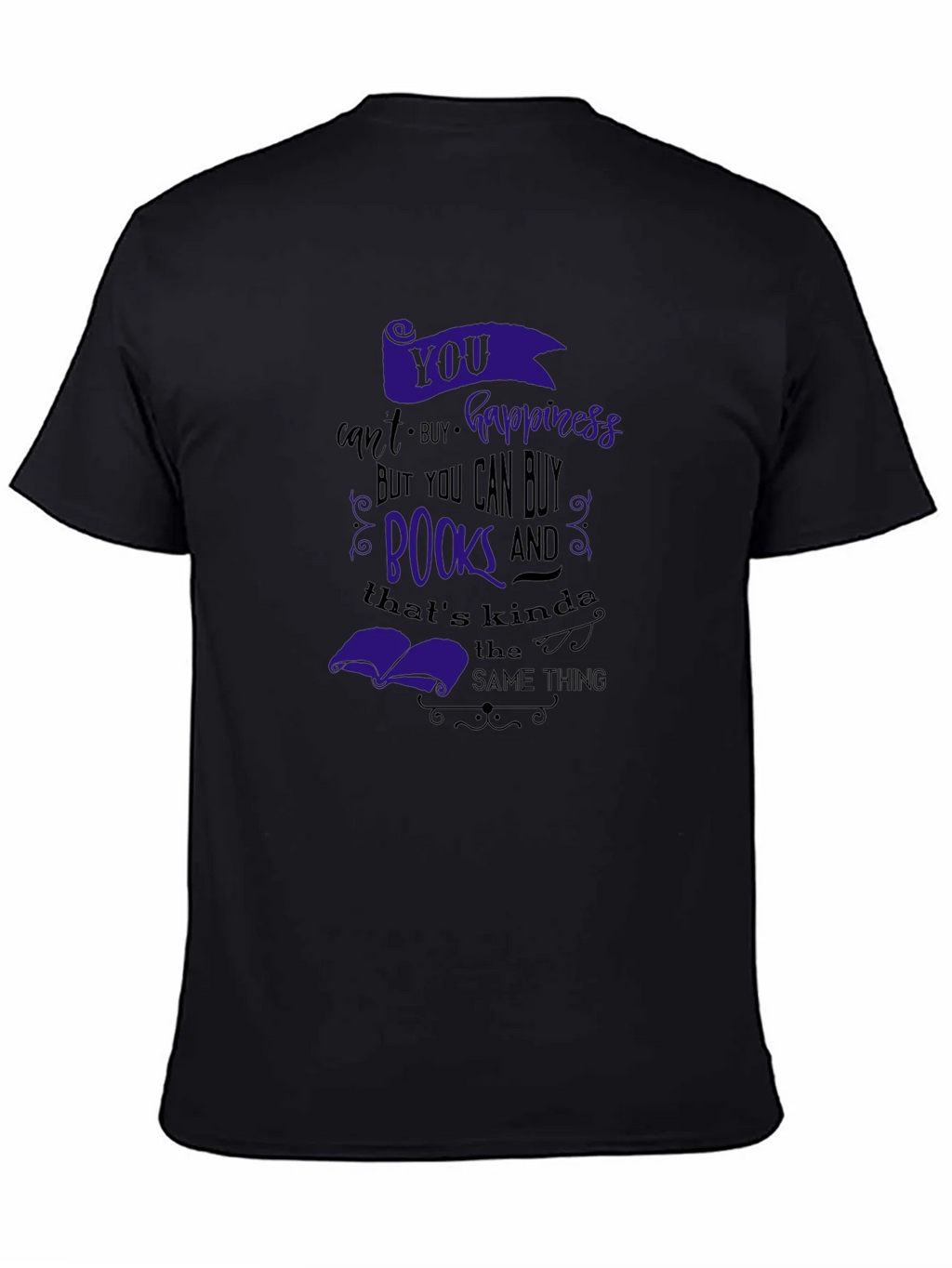 Buy Books Happiness T-Shirt product image 4