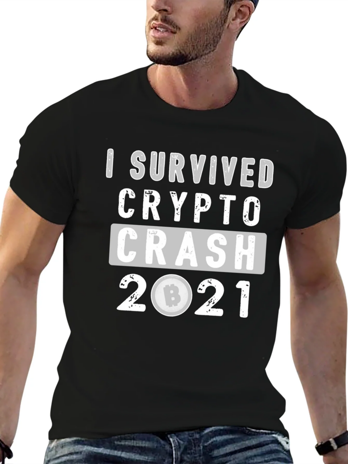 Crypto Crash Survivor 2021 T-Shirt product image 6
