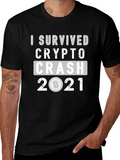 Crypto Crash Survivor 2021 T-Shirt product image 1