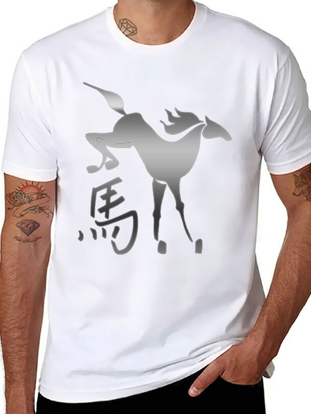 Mystic Horse Graphic Tee - Stylish Black Shirt product image 7