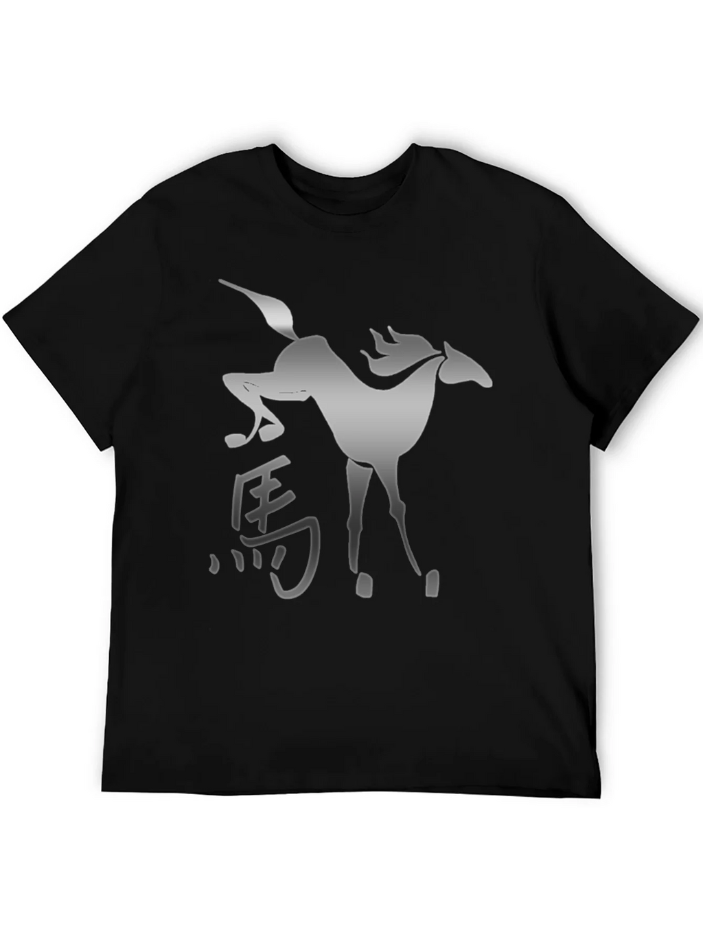 Mystic Horse Graphic Tee - Stylish Black Shirt product image 5