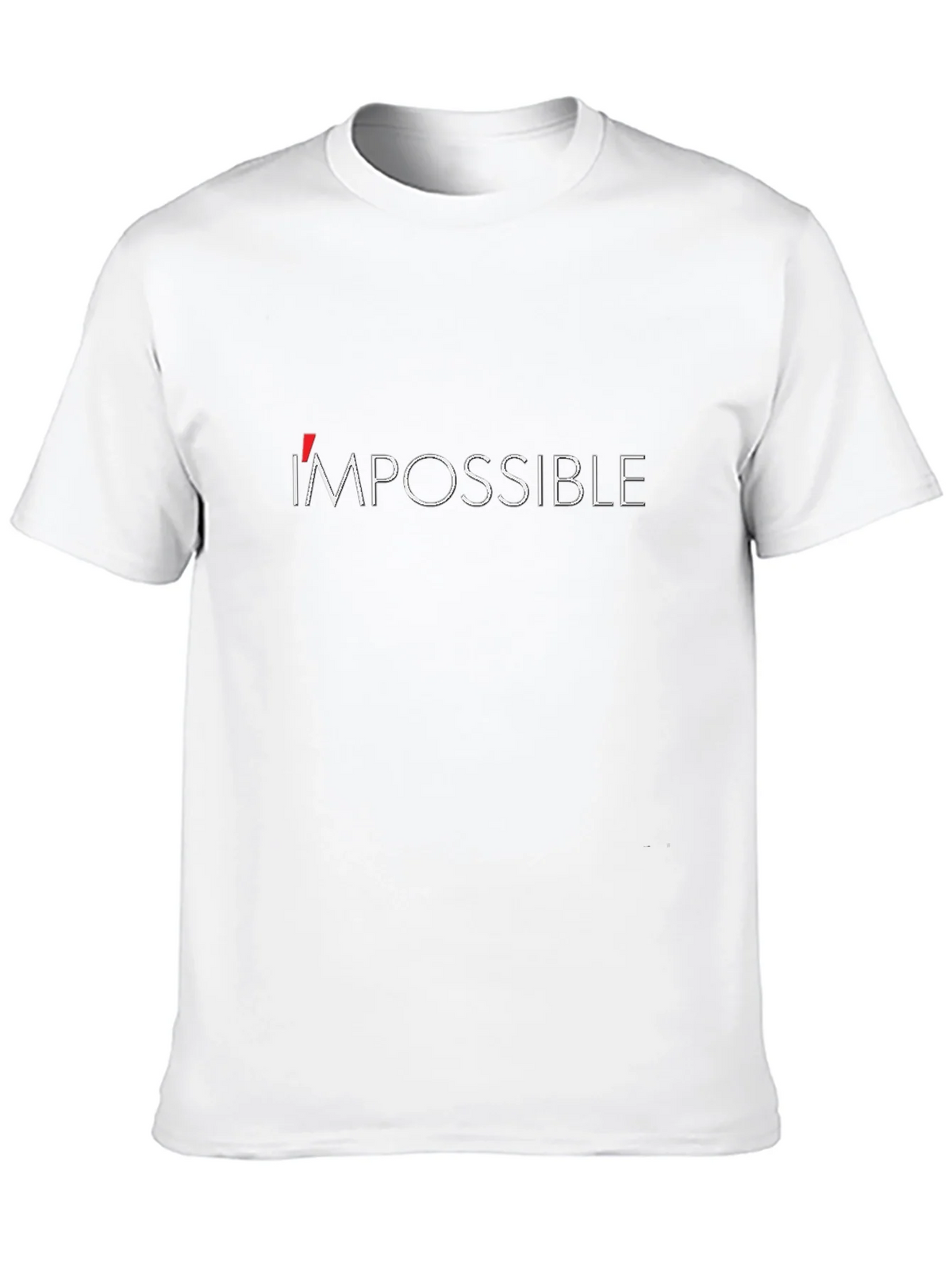 Impossible Graphic Tee - Motivational Short Sleeve T-Shirt product image 9