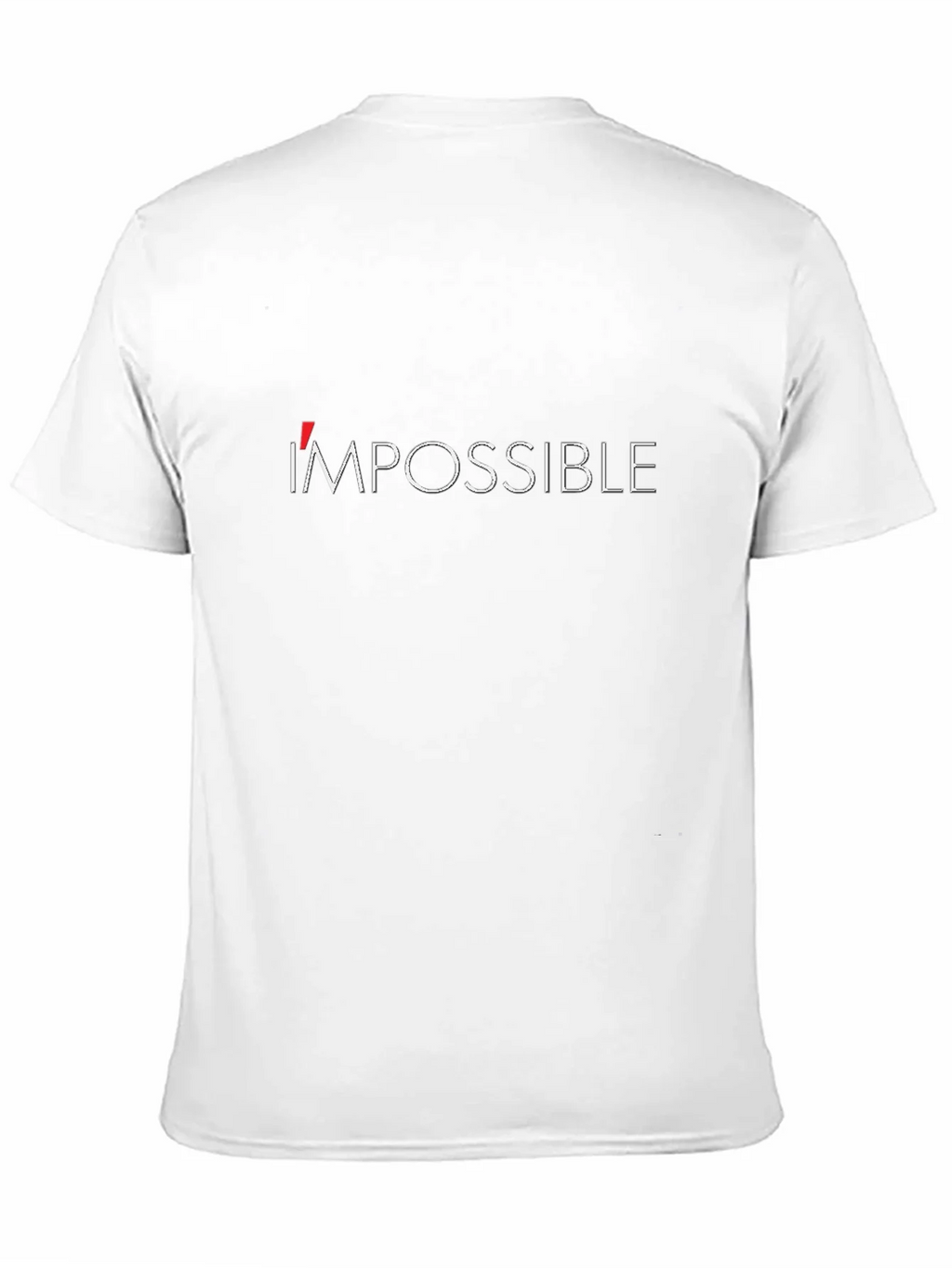 Impossible Graphic Tee - Motivational Short Sleeve T-Shirt product image 10