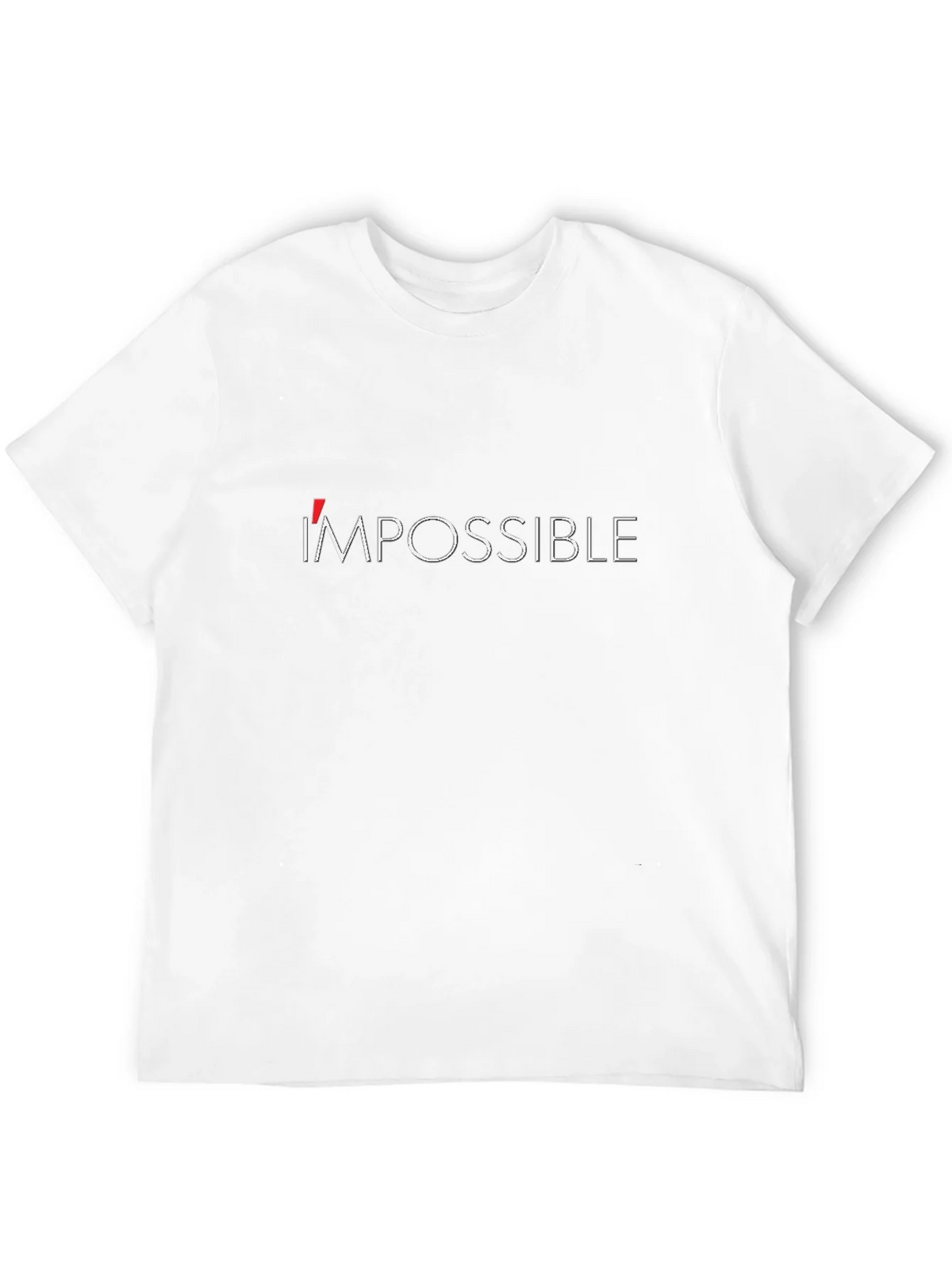 Impossible Graphic Tee - Motivational Short Sleeve T-Shirt product image 11