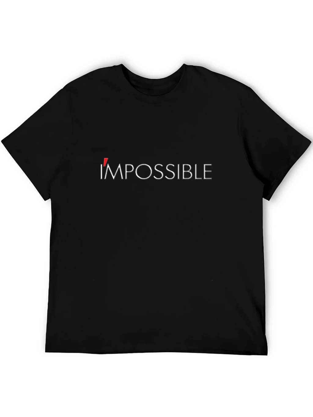 Impossible Graphic Tee - Motivational Short Sleeve T-Shirt product image 5
