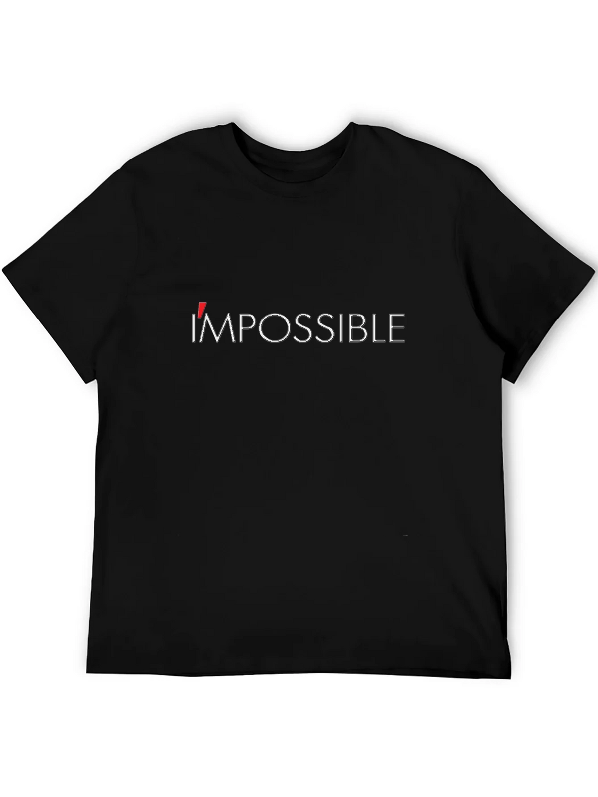 Impossible Graphic Tee - Motivational Short Sleeve T-Shirt product image 5