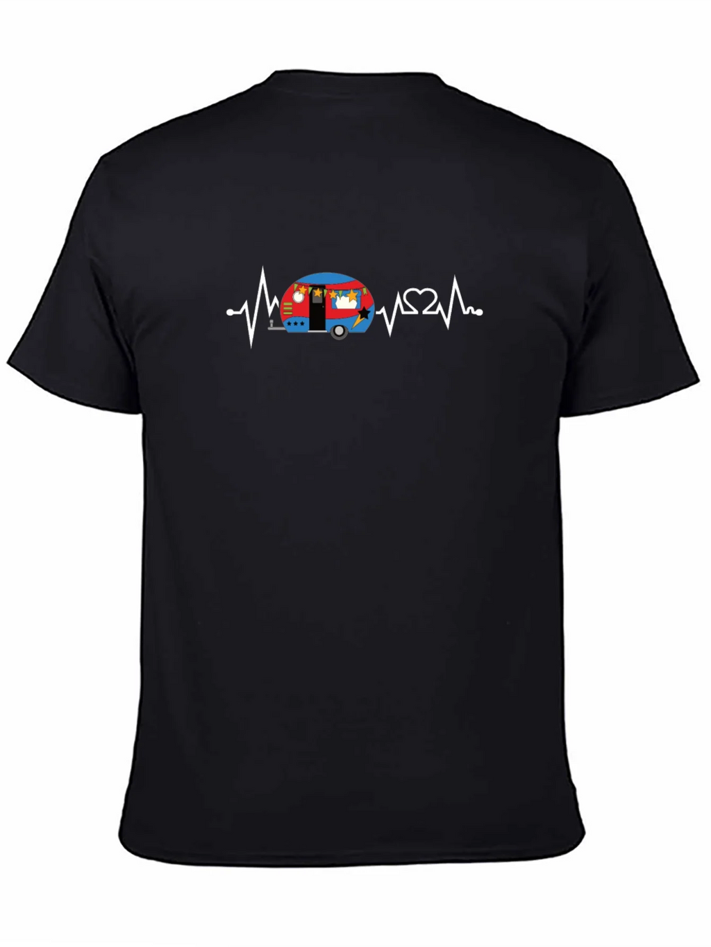 Camper Heartbeat T-Shirt - Camping Lover Tee product image 4