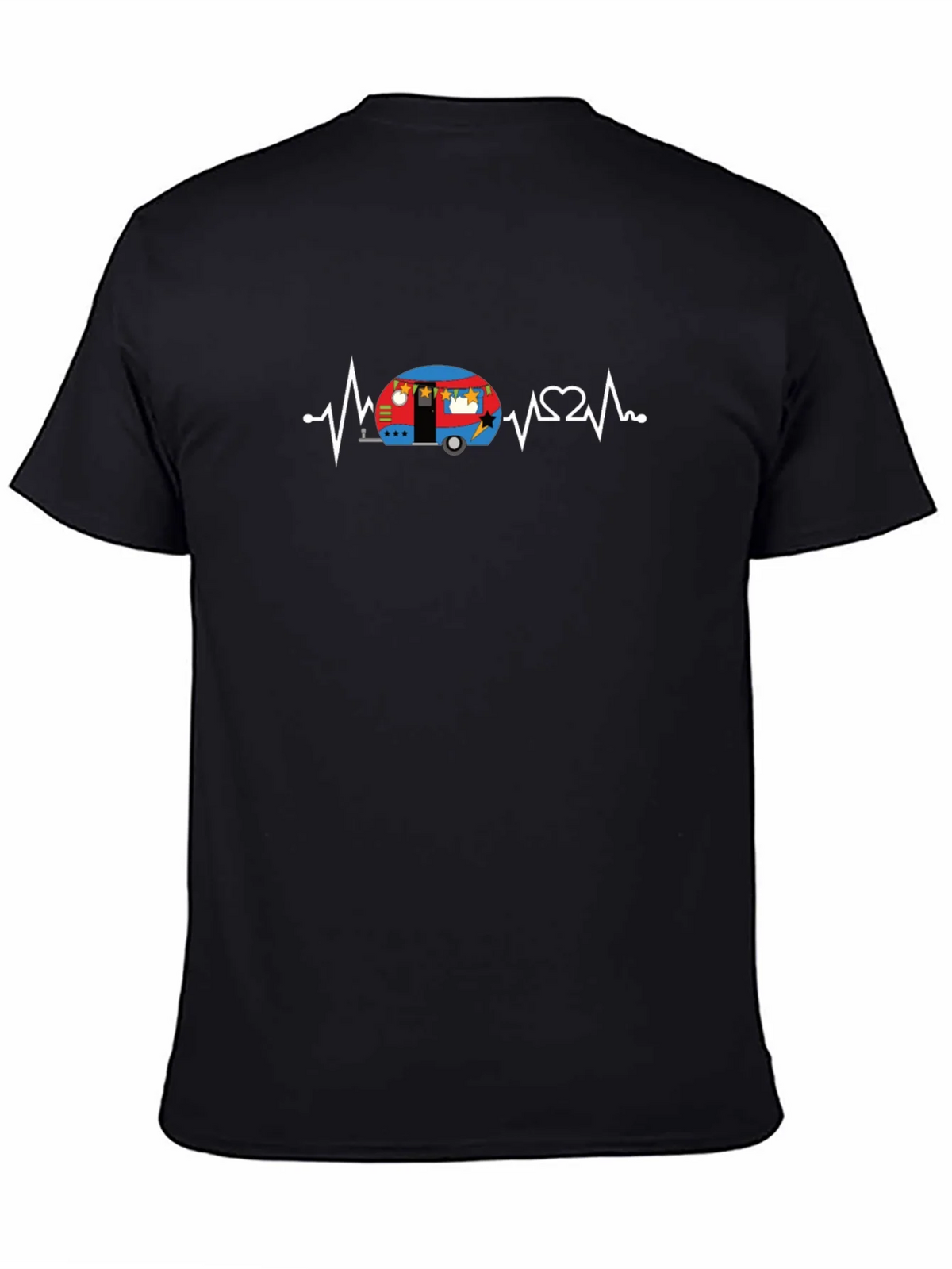 Camper Heartbeat T-Shirt - Camping Lover Tee product image 4