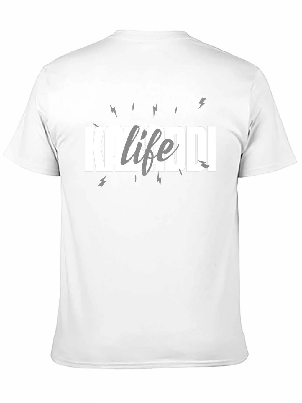 Kabaddi Life T-Shirt - Black Cotton Tee product image 10