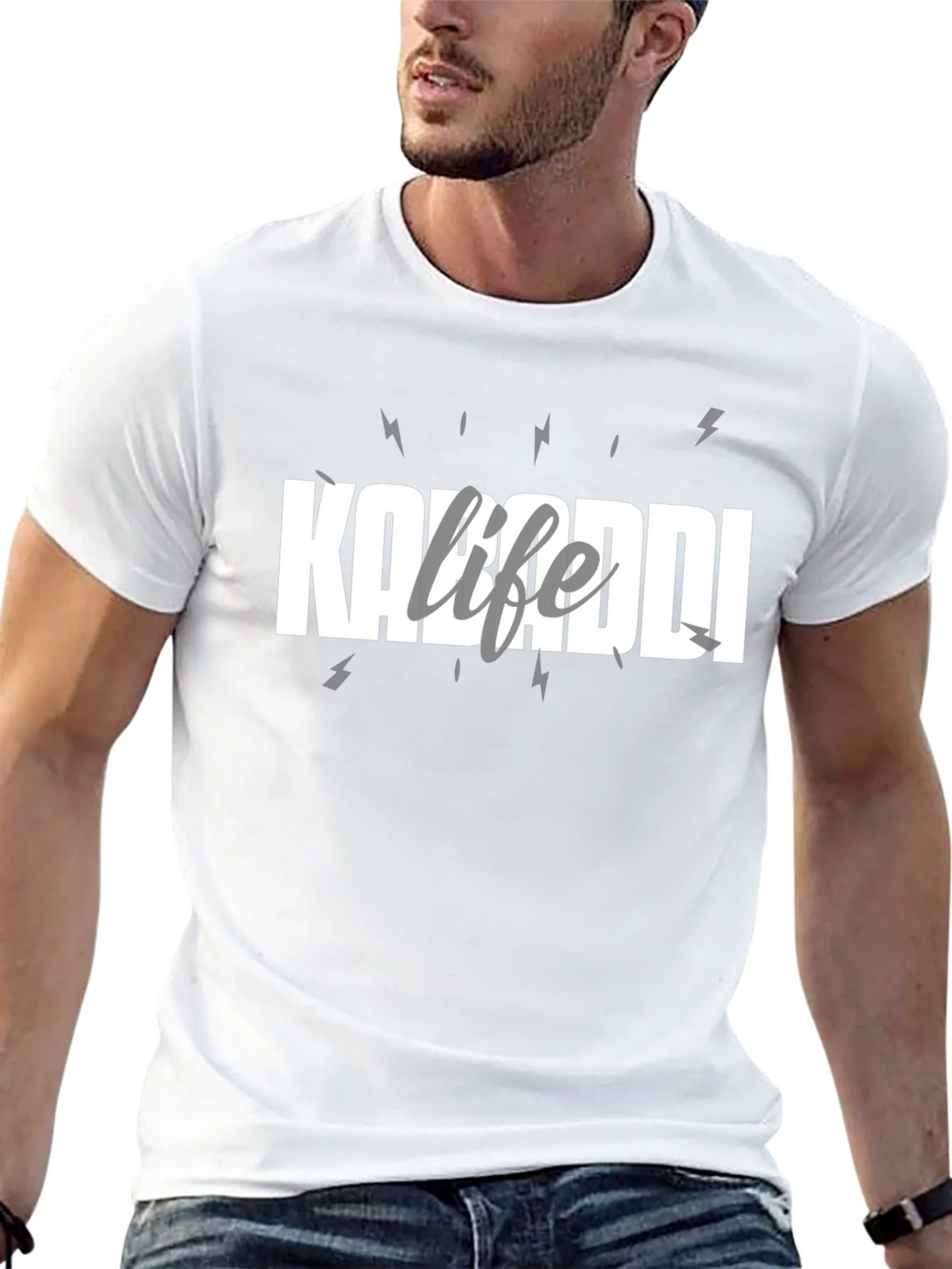 Kabaddi Life T-Shirt - Black Cotton Tee product image 12