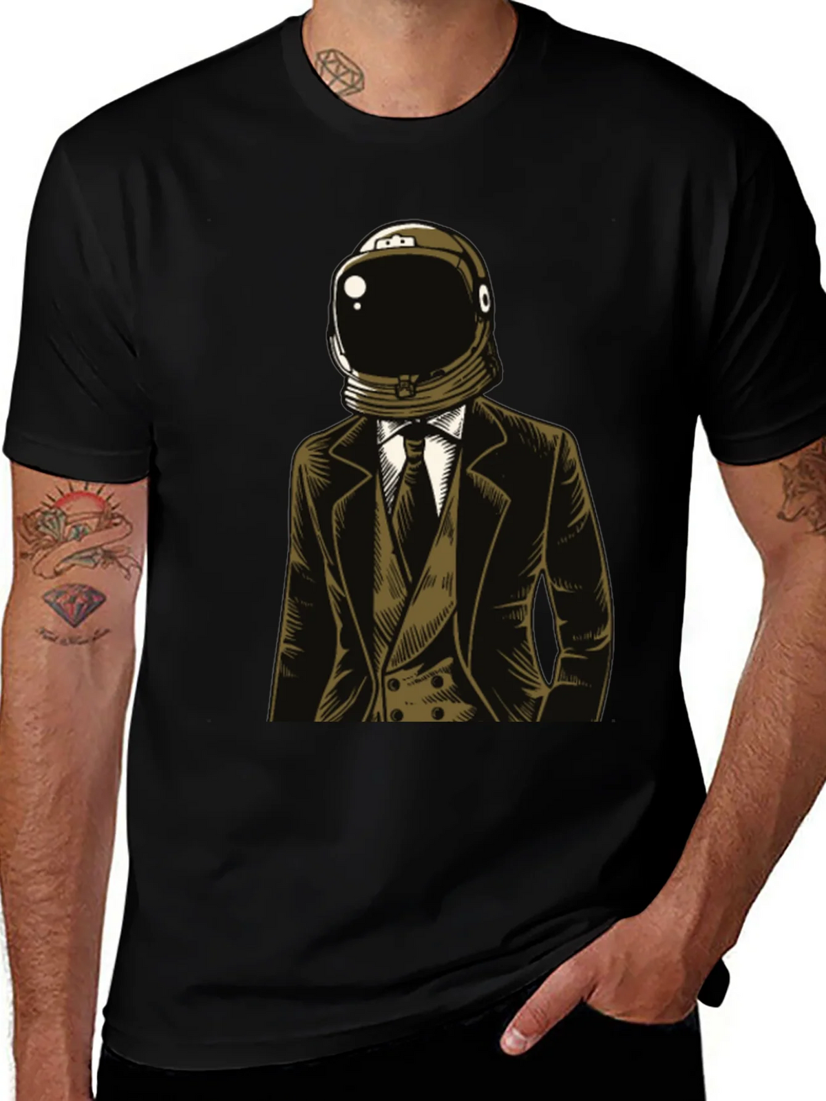 Astronaut Suit Graphic T-Shirt - Unique Design product image 1