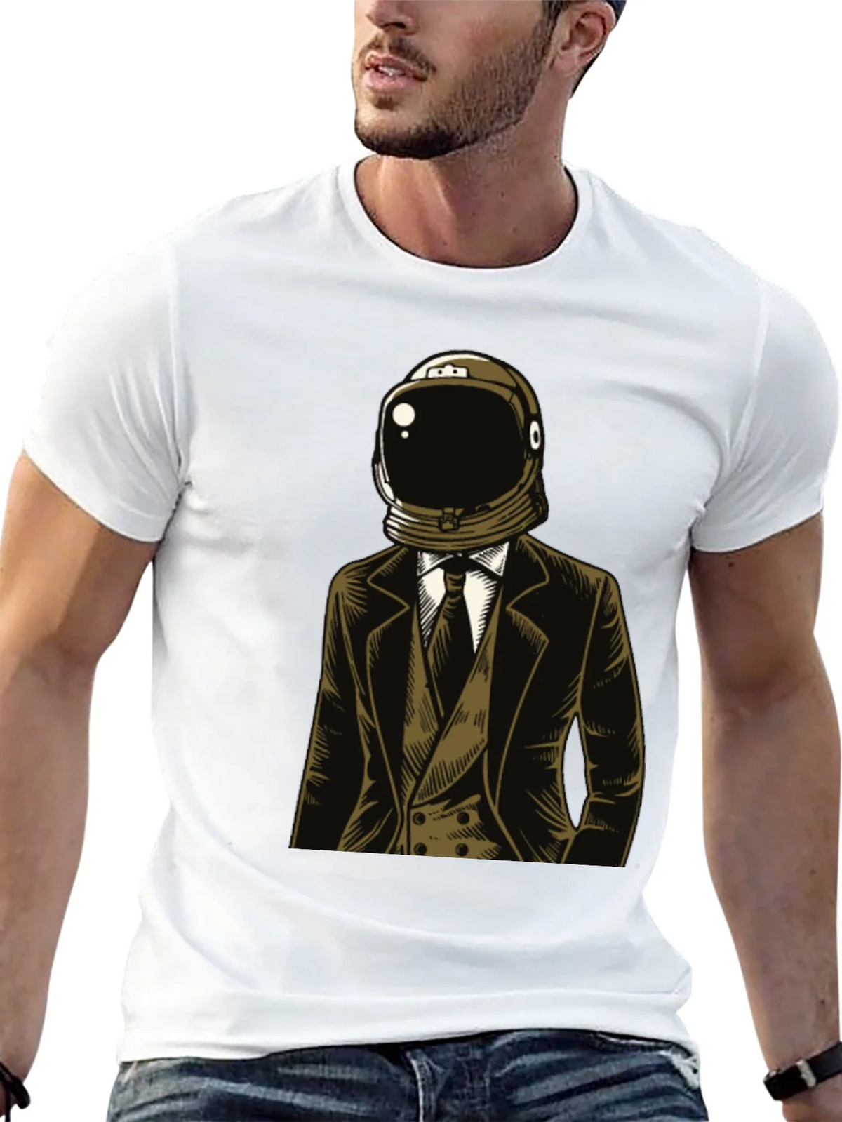 Astronaut Suit Graphic T-Shirt - Unique Design product image 12