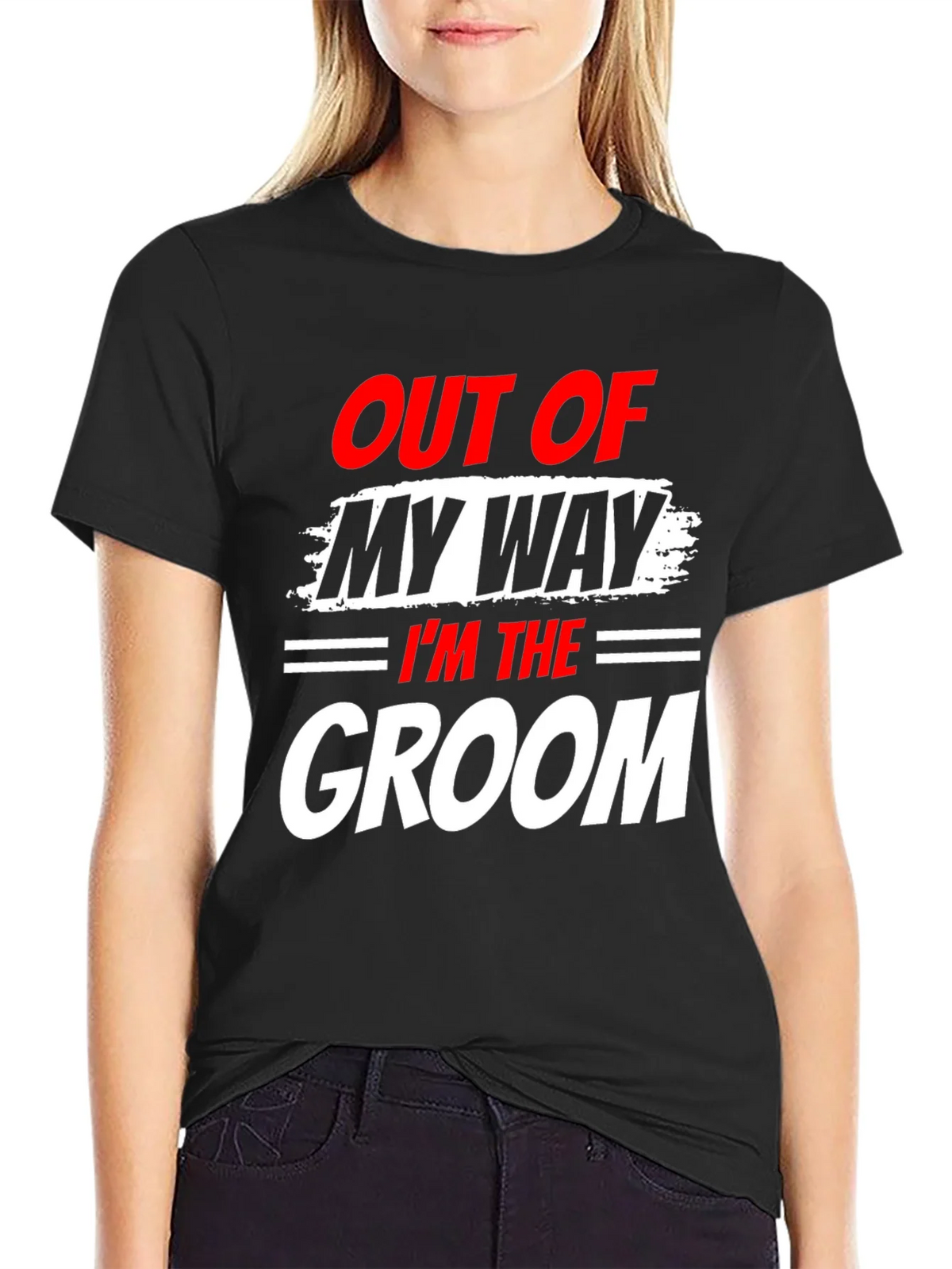 Groom T-Shirt - Out of My Way Wedding Tee product image 2