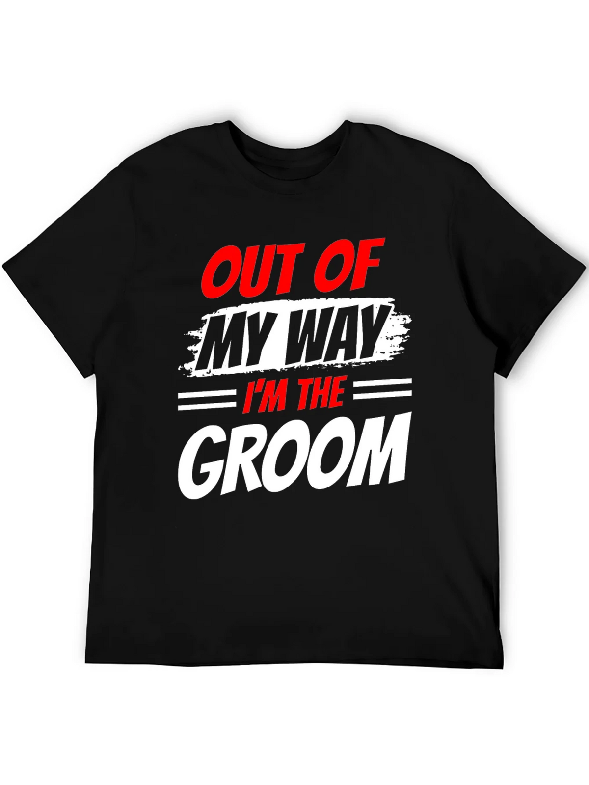 Groom T-Shirt - Out of My Way Wedding Tee product image 5