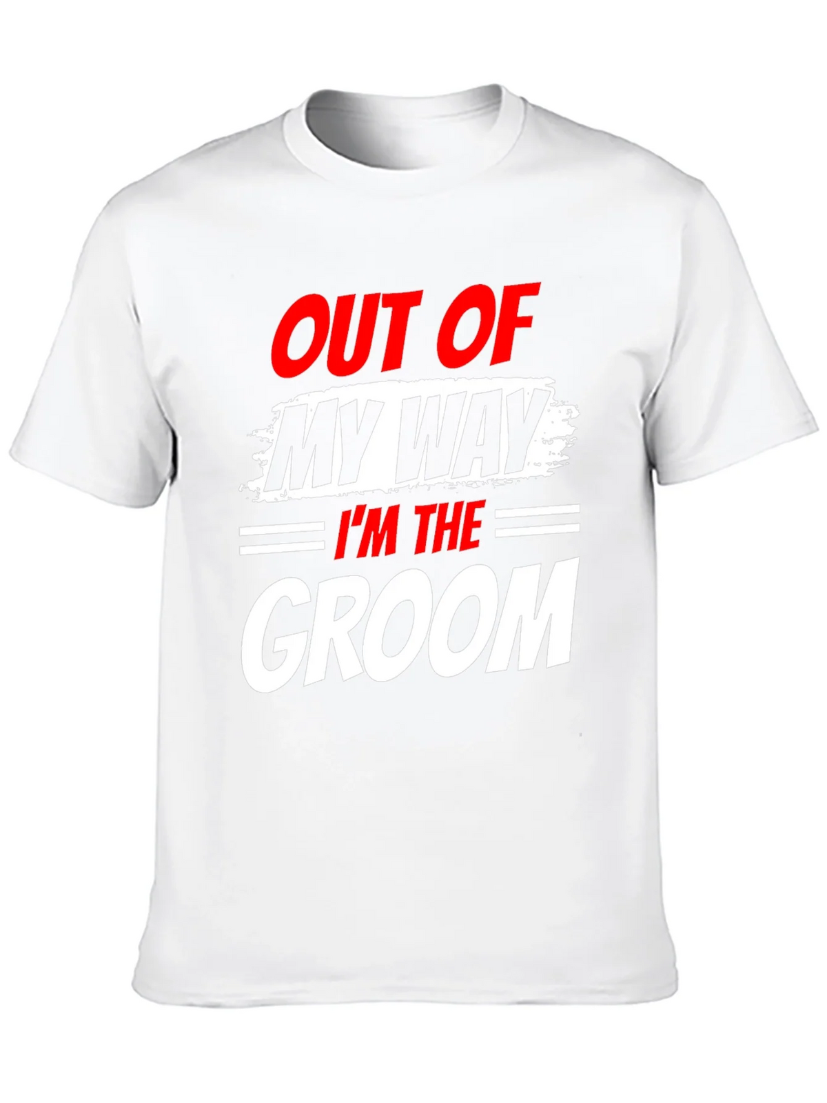 Groom T-Shirt - Out of My Way Wedding Tee product image 9