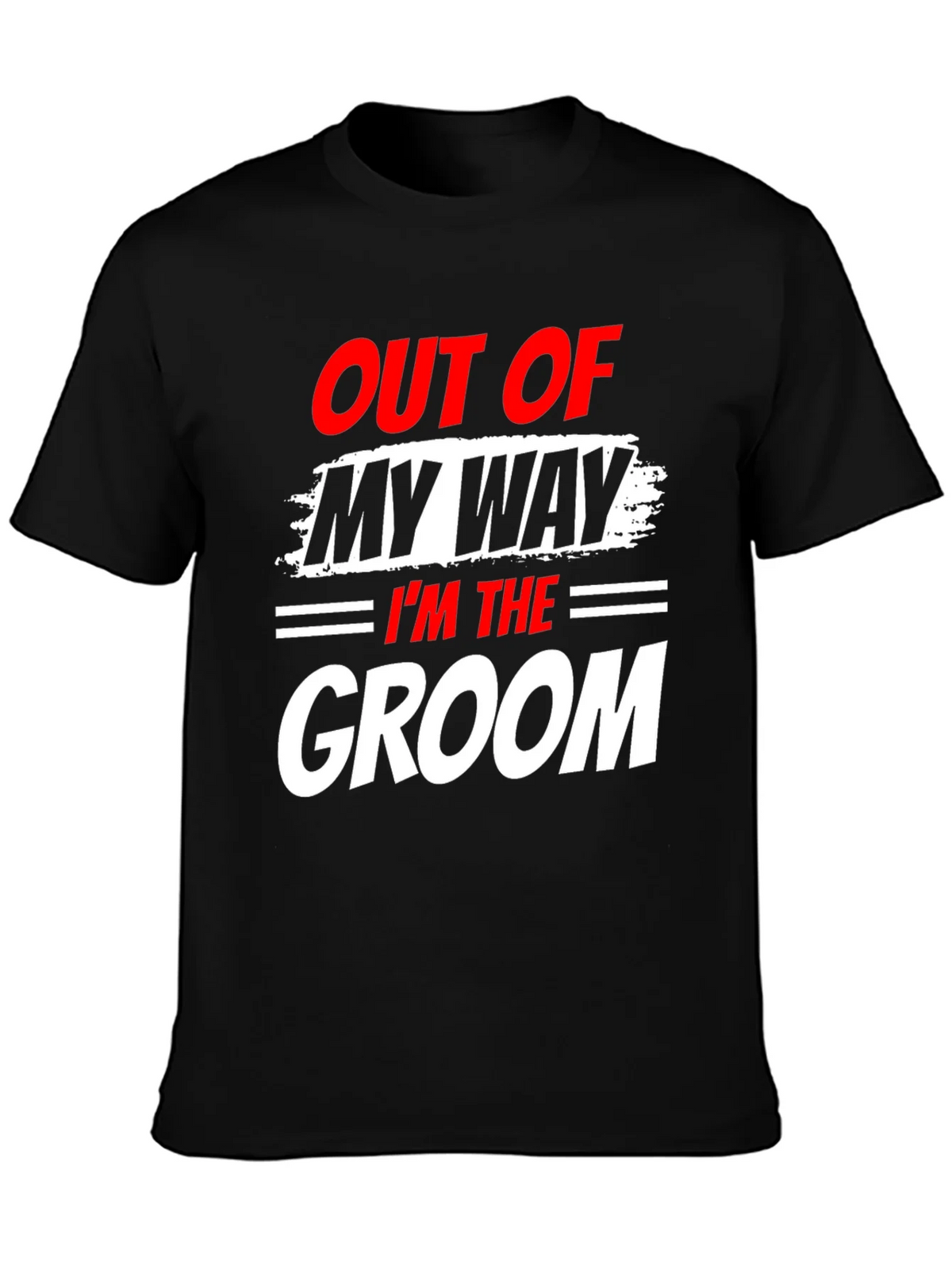 Groom T-Shirt - Out of My Way Wedding Tee product image 3