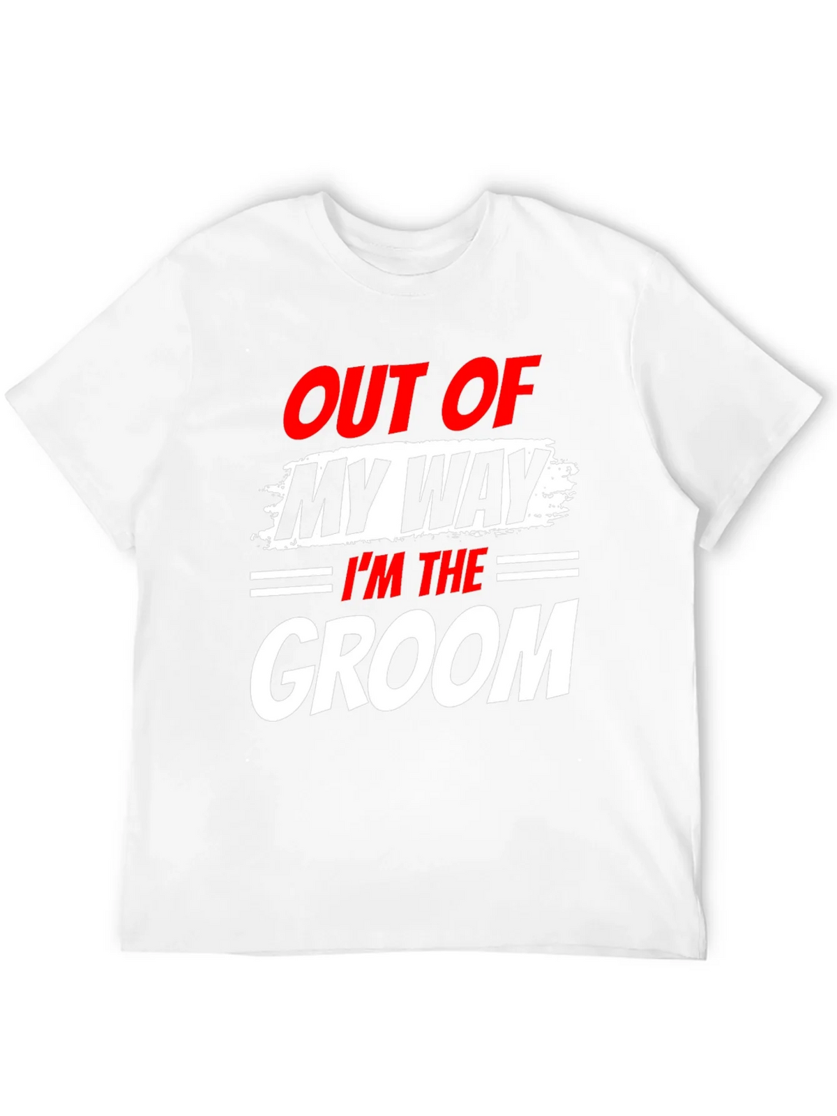 Groom T-Shirt - Out of My Way Wedding Tee product image 11