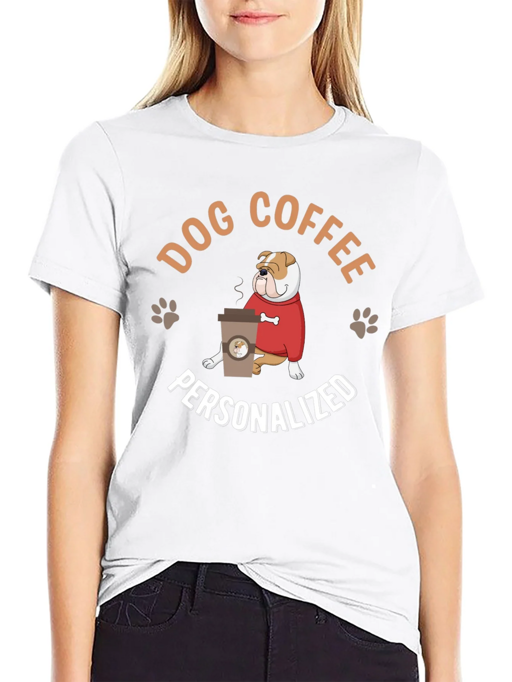 Dog Coffee Personalized T-Shirt product image 8