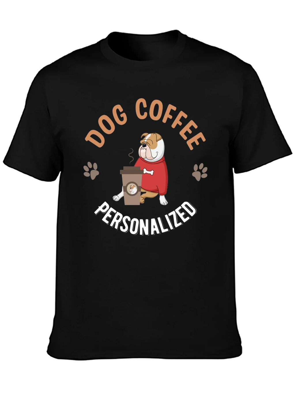 Dog Coffee Personalized T-Shirt product image 3