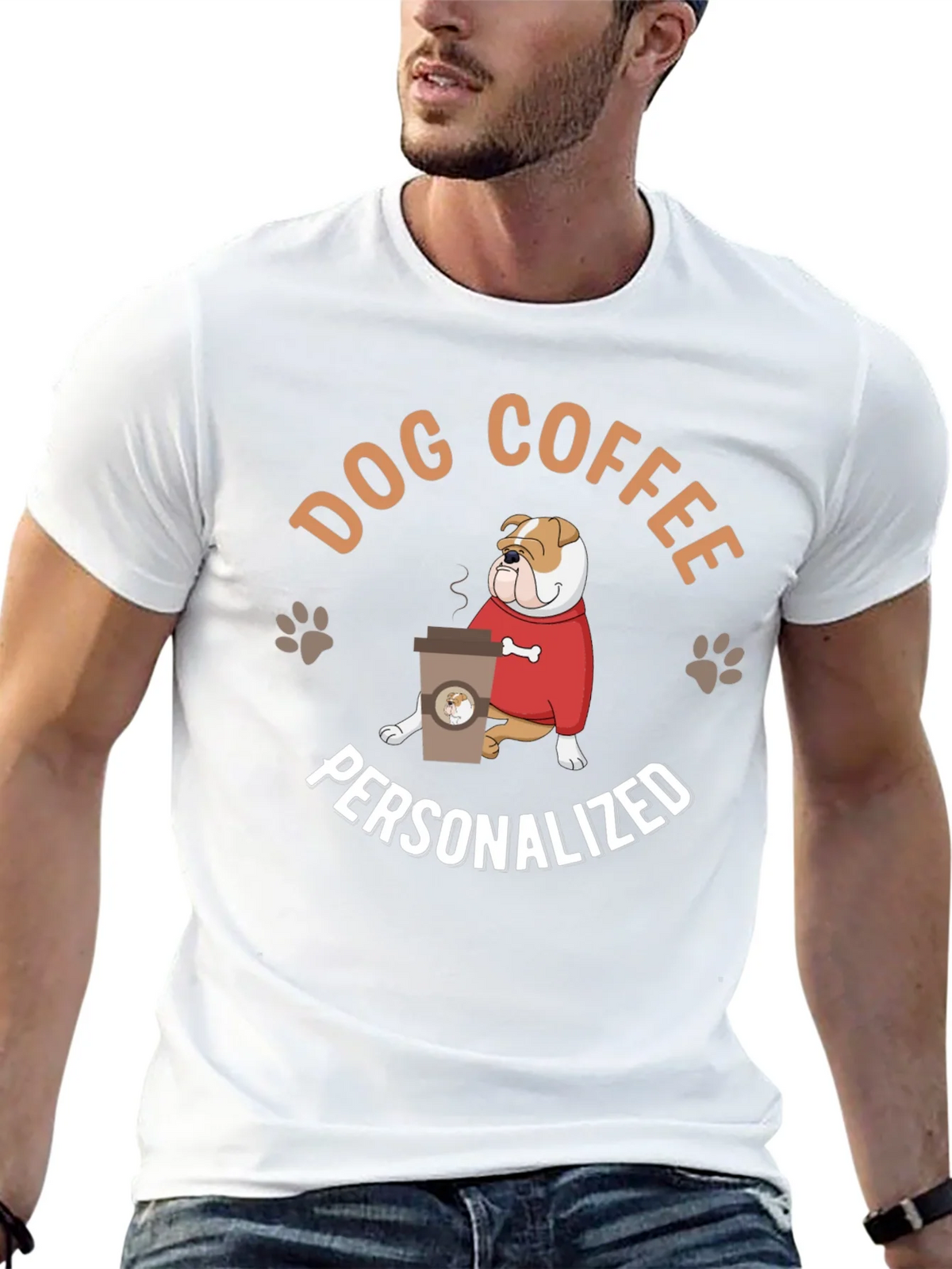 Dog Coffee Personalized T-Shirt product image 12