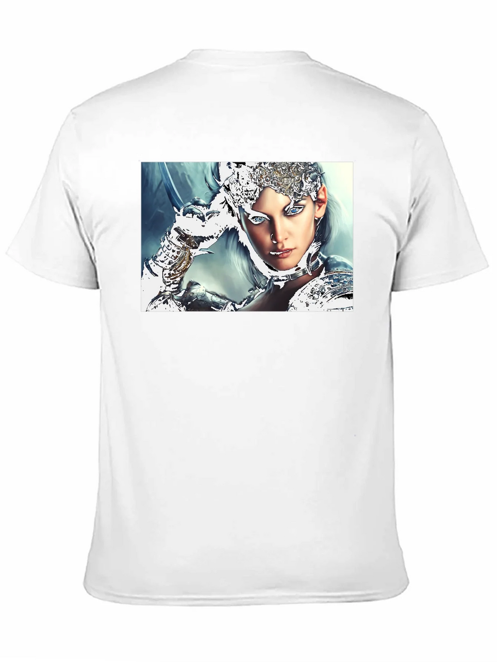 Warrior Woman Graphic Black T-Shirt product image 10