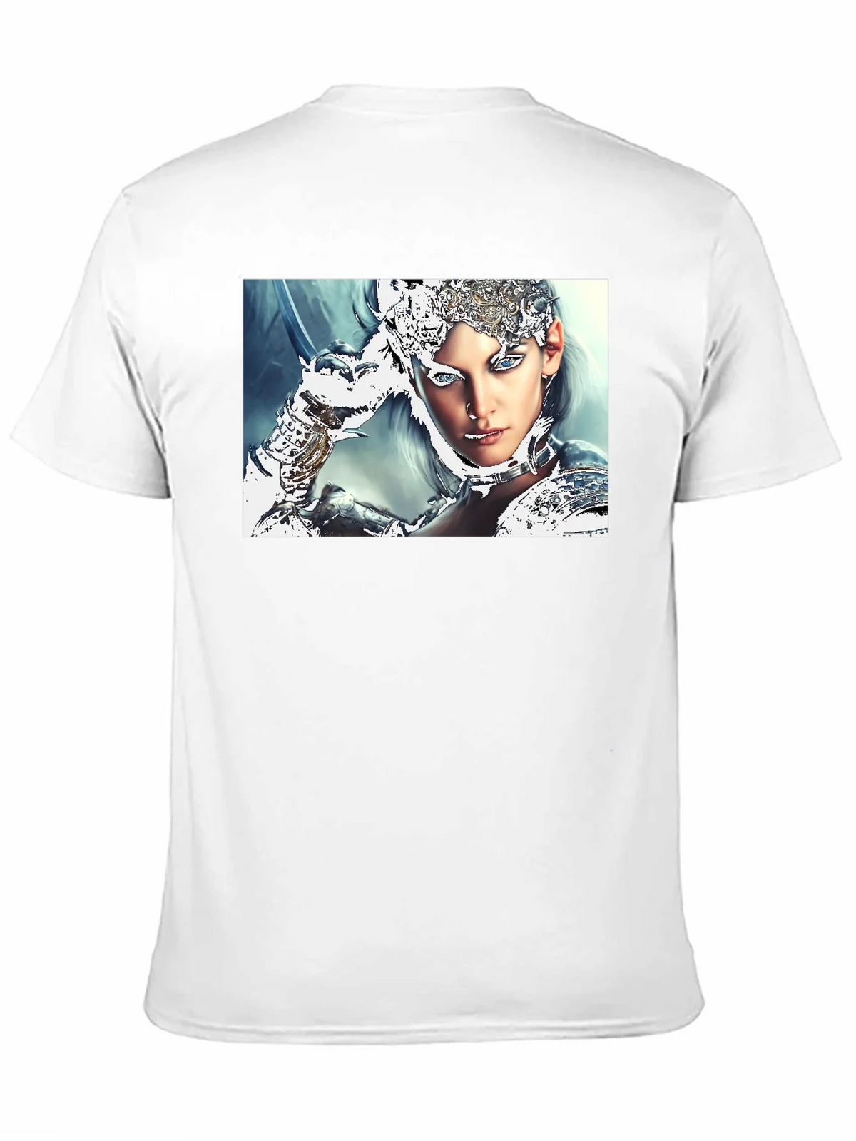 Warrior Woman Graphic Black T-Shirt product image 10