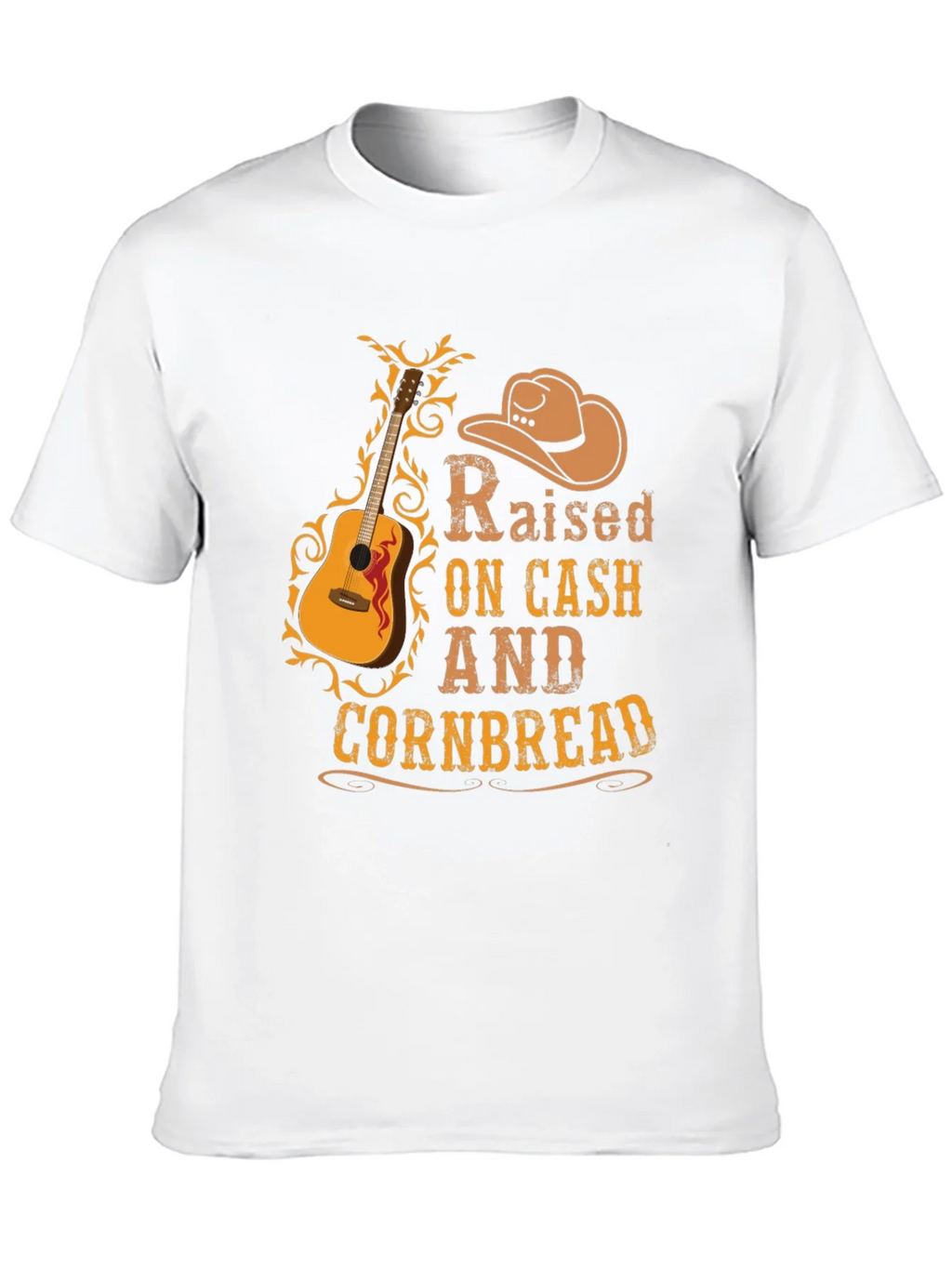 Raised on Cash & Cornbread Black T-Shirt product image 9