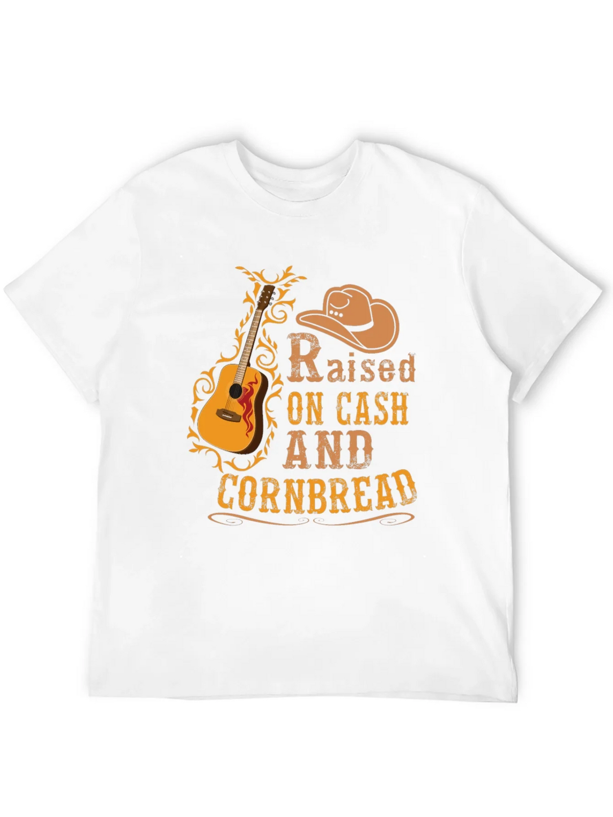 Raised on Cash & Cornbread Black T-Shirt product image 11