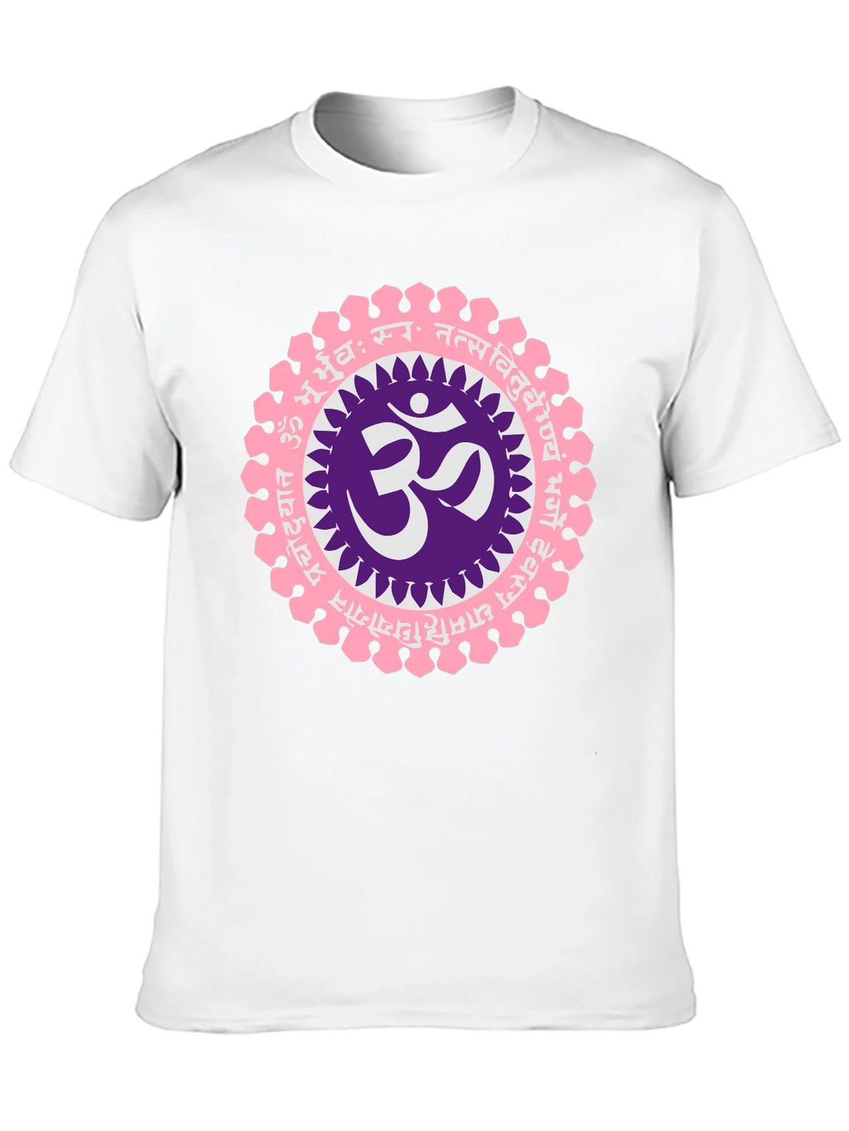 Om Mandala Graphic Black T-Shirt product image 9