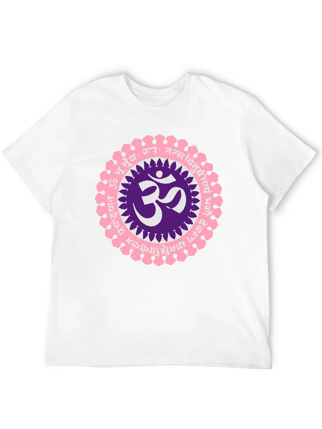 Om Mandala Graphic Black T-Shirt product image 11