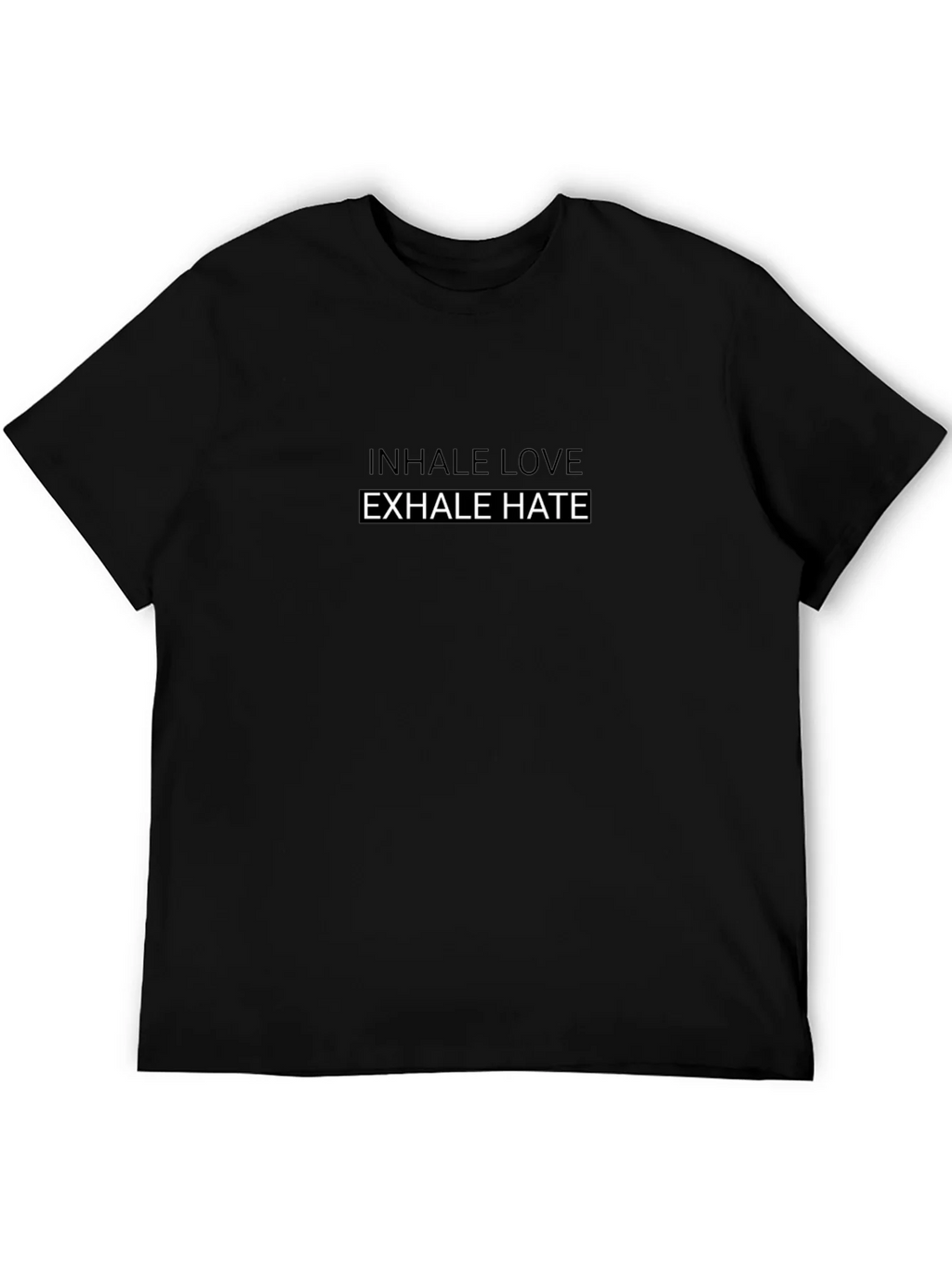 Inhale Love Exhale Hate Graphic T-Shirt product image 5