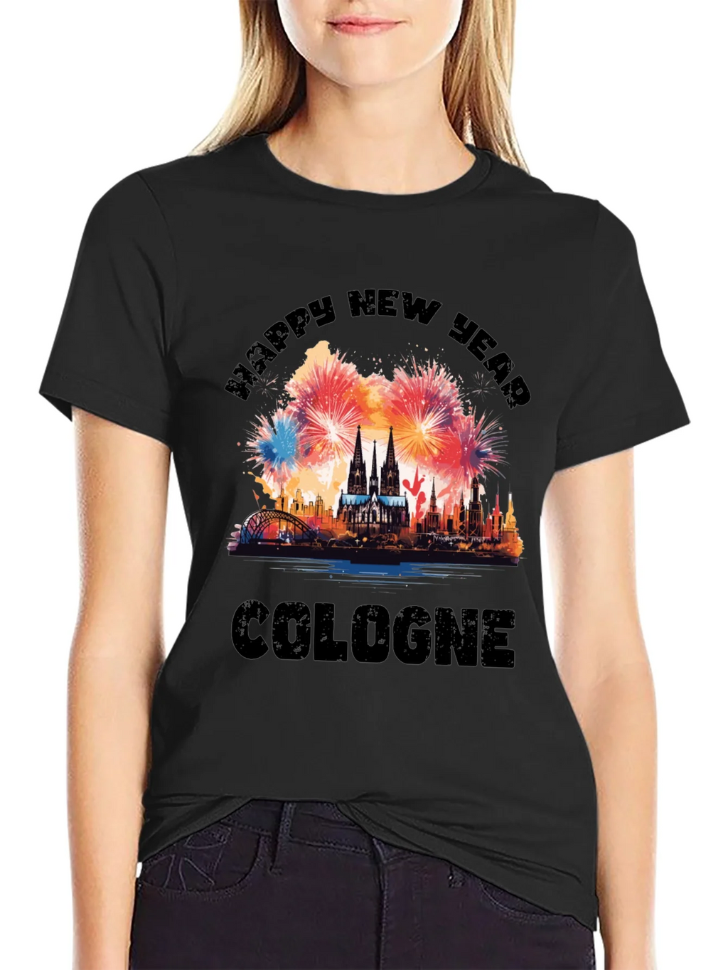 Happy New Year Cologne T-Shirt product image 2