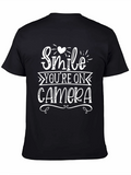 Smile Youre on Camera Graphic Tee product image 1