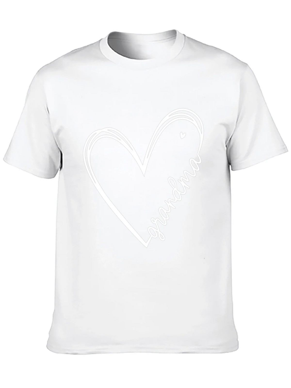 Grandma Heart T-Shirt - Love Gift for Grandmothers product image 9